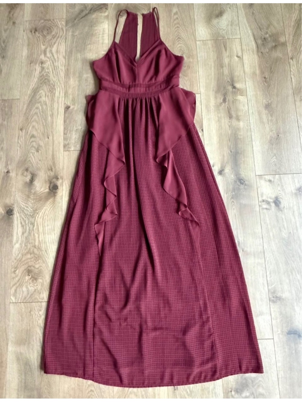Beautiful deep red dress